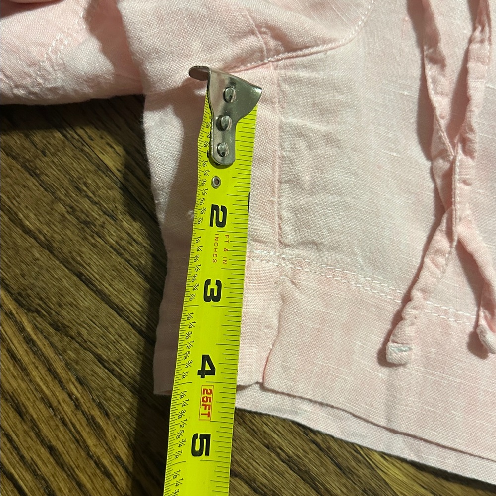 Tommy Bahama Light Pink Women's linen Shorts - Picture 6 of 6